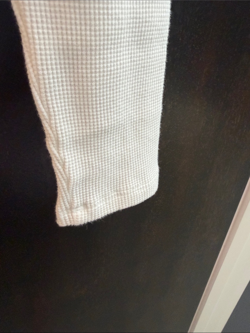 We The Free Cream Ribbed Scoop-Neck Button-Front Cardigan - Picture 6 of 8